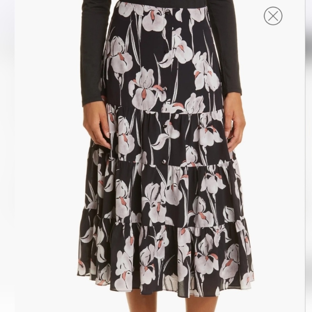 Jason Wu Silk Skirt Tiered size 0